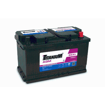 BATTERIE TITANIUM 12V DX 110AH 950EN AGM