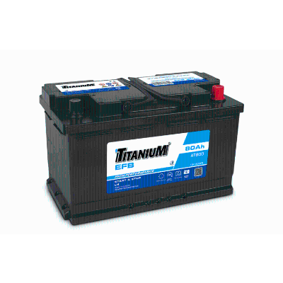 BATTERIE TITANIUM 12V DX 55AH 540EN EFB